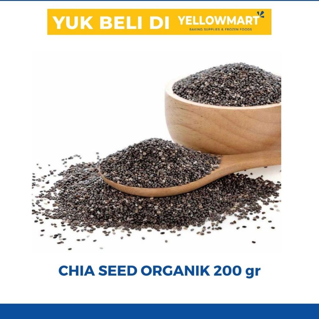 

Chia Seed Organik Biji Chia Repack - 200 gr