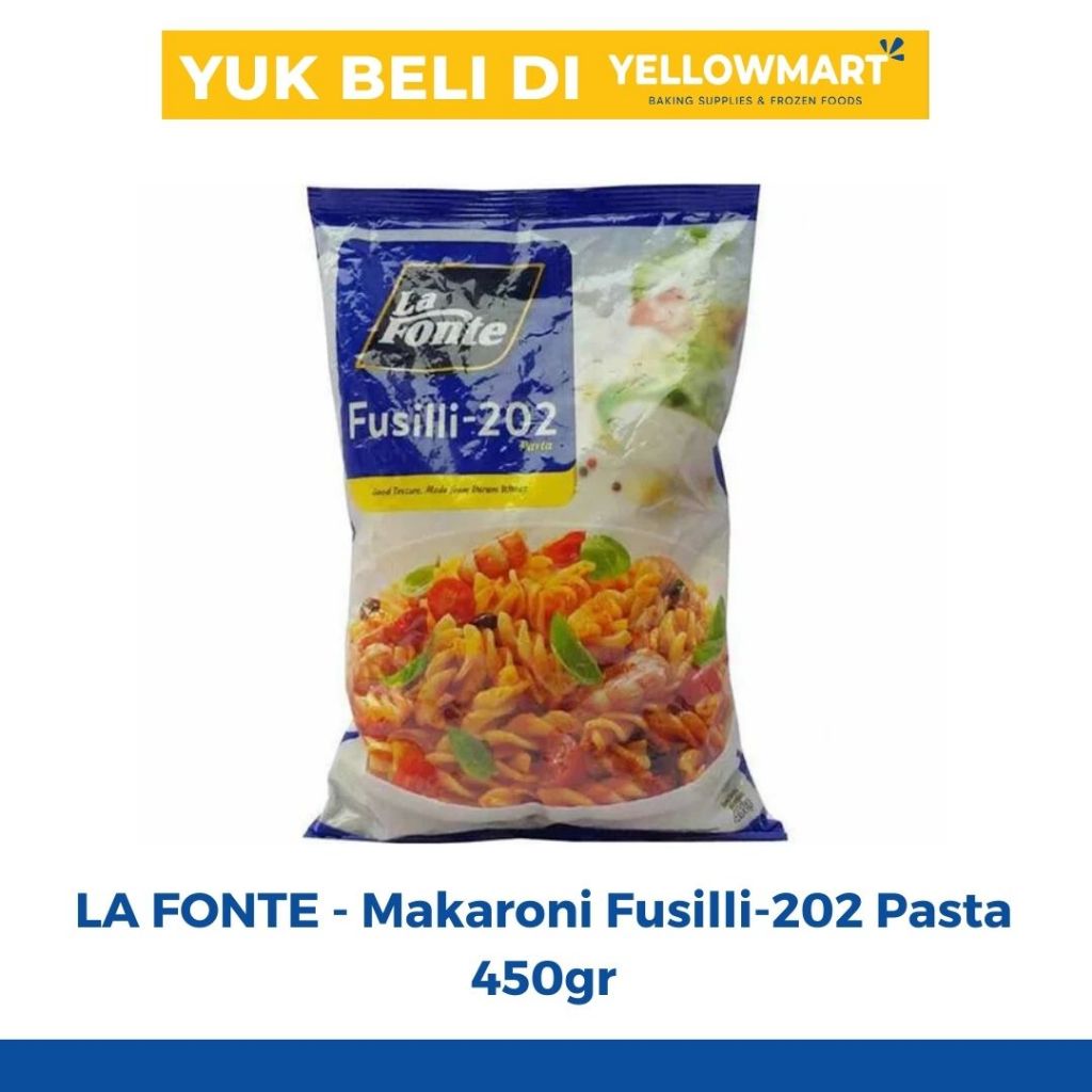 

LA FONTE - Makaroni Fusilli-202 Pasta 450gr