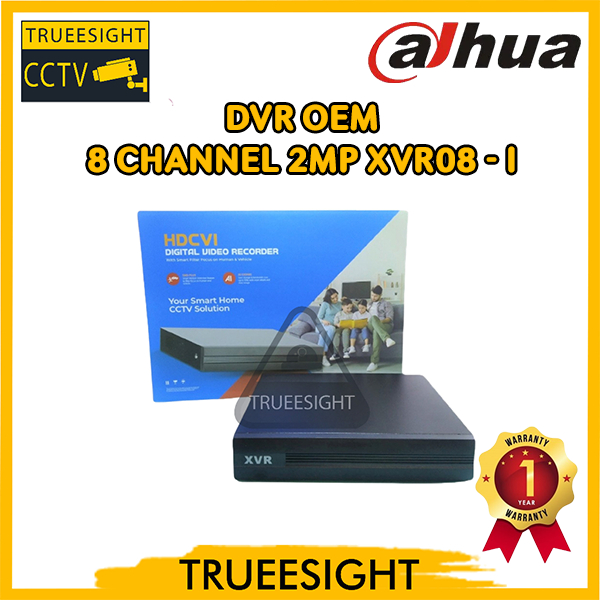 DAHUA XVR08-I 8ch 2MP DVR OEM Garansi 1th
