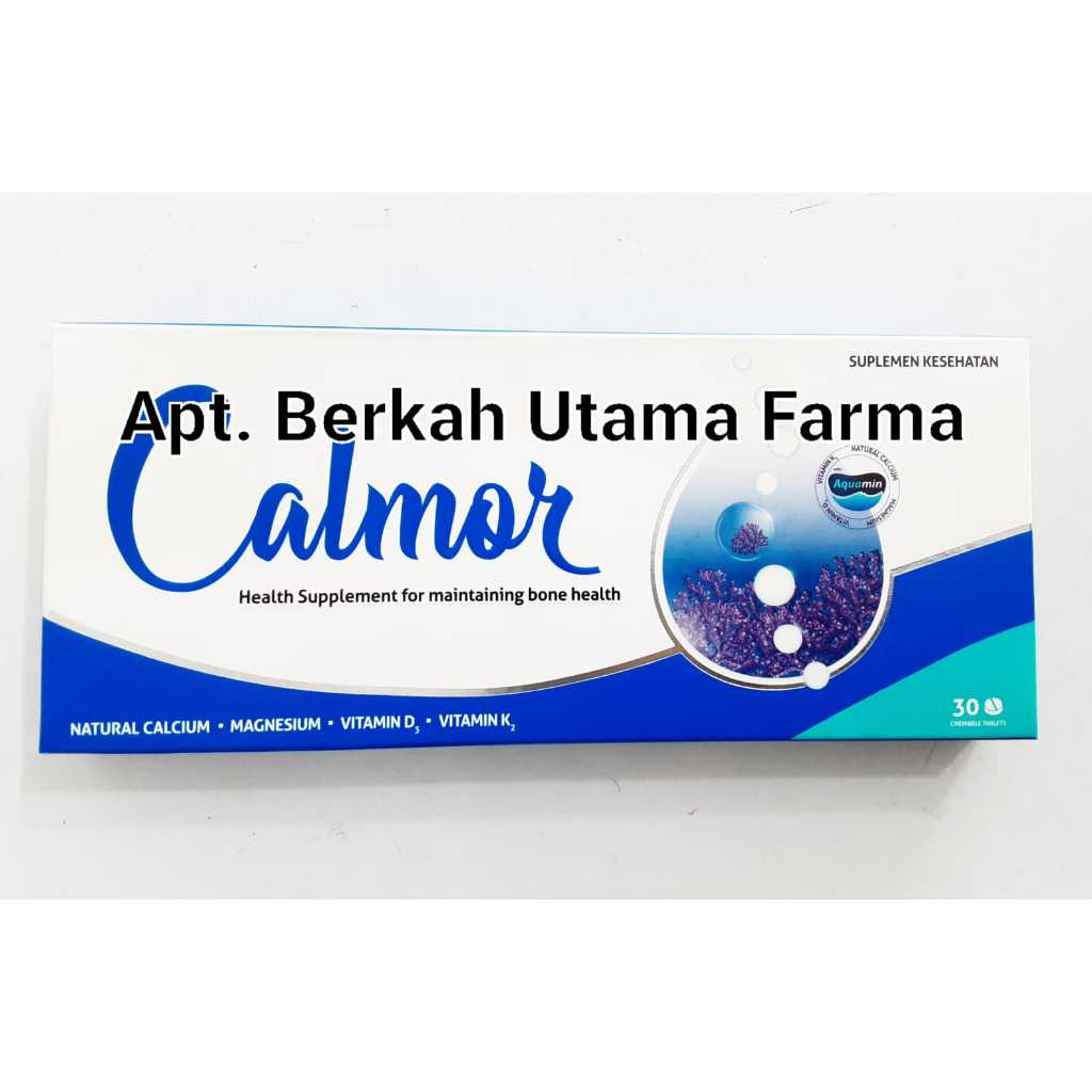 Calmor Per Box isi 30 Tablet - Menjaga kesehatan tulang