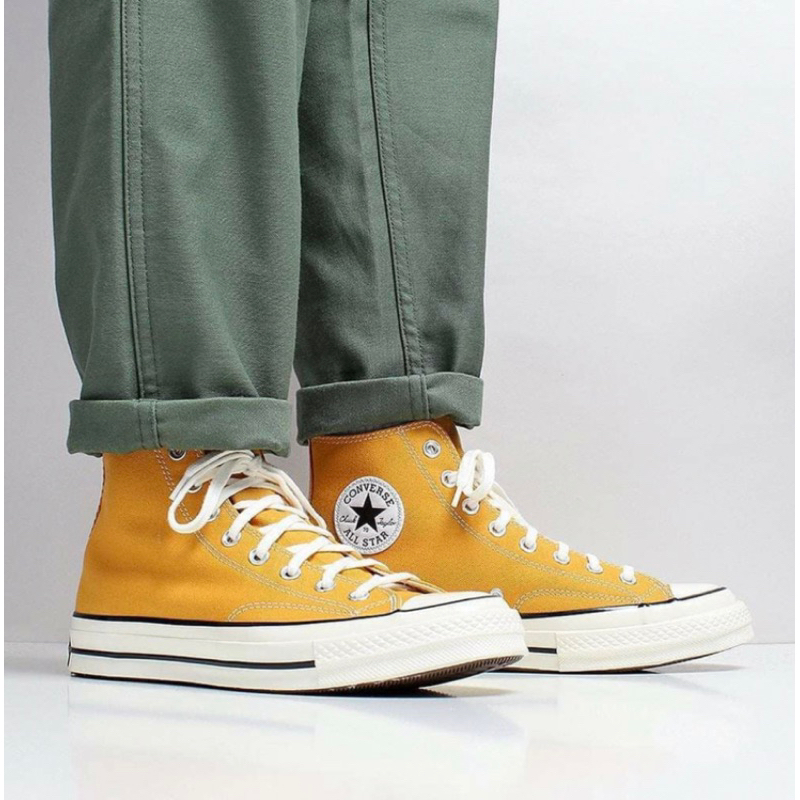 Sepatu converse 70s hi sunflower new original