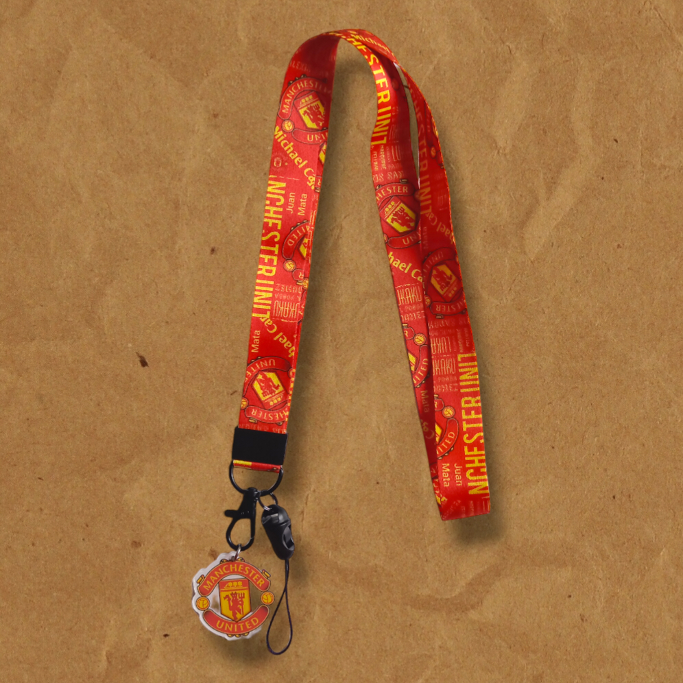 

Tali Lanyard Name Tag Logo MANCHESTER UNITED