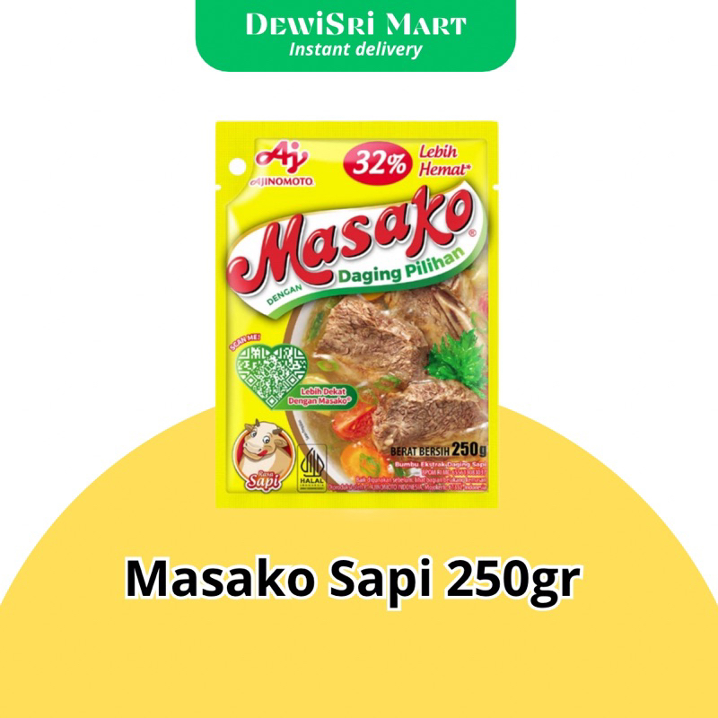 

Masako Sapi 250gr - Dewi Sri Mart