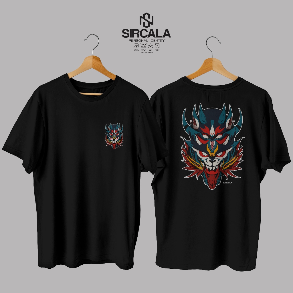 Sircala Tshirt Art Sixty-Eight Bahan Cotton Premium Kaos Samurai Kaos Bahan Katun