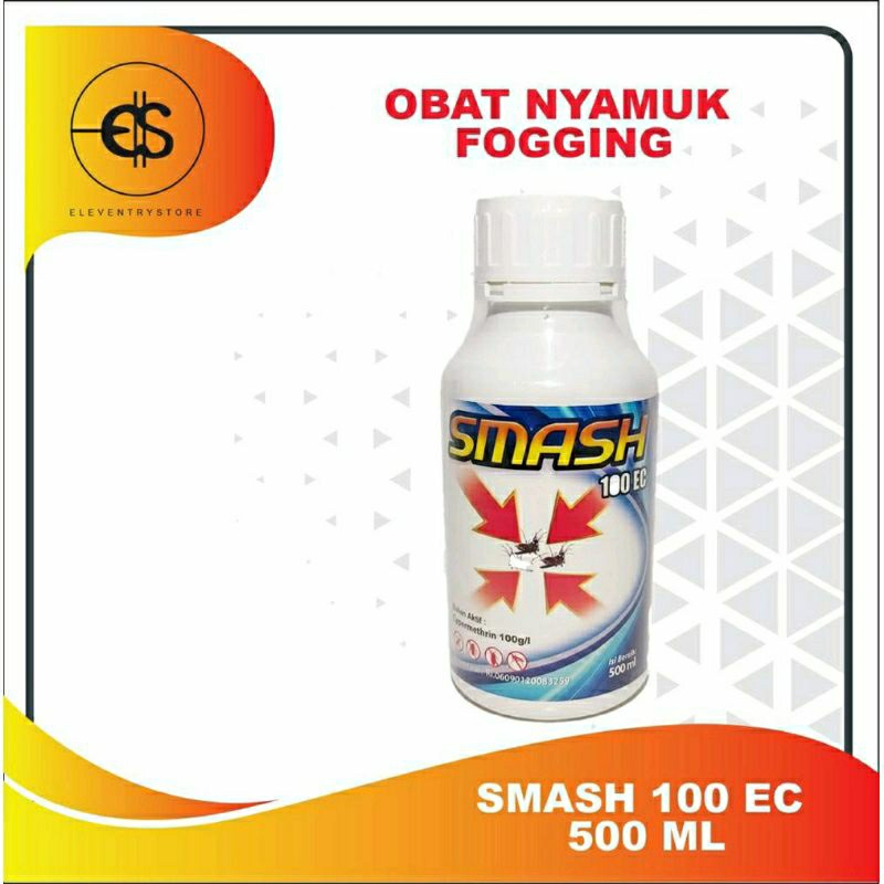 Smash 100 EC 500 ML Obat Nyamuk Fogging - Pembasmi Nyamuk Demam Berdarah - Anti Nyamuk Ampuh