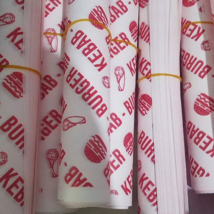 

Custome Kertas Kebab / Kertas Burger / Kertas Nasi KFC