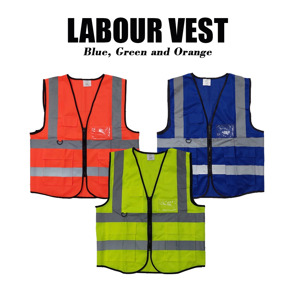 Rompi Safety / Rompi Jaring / Rompi Proyek - SCO Labour Vest