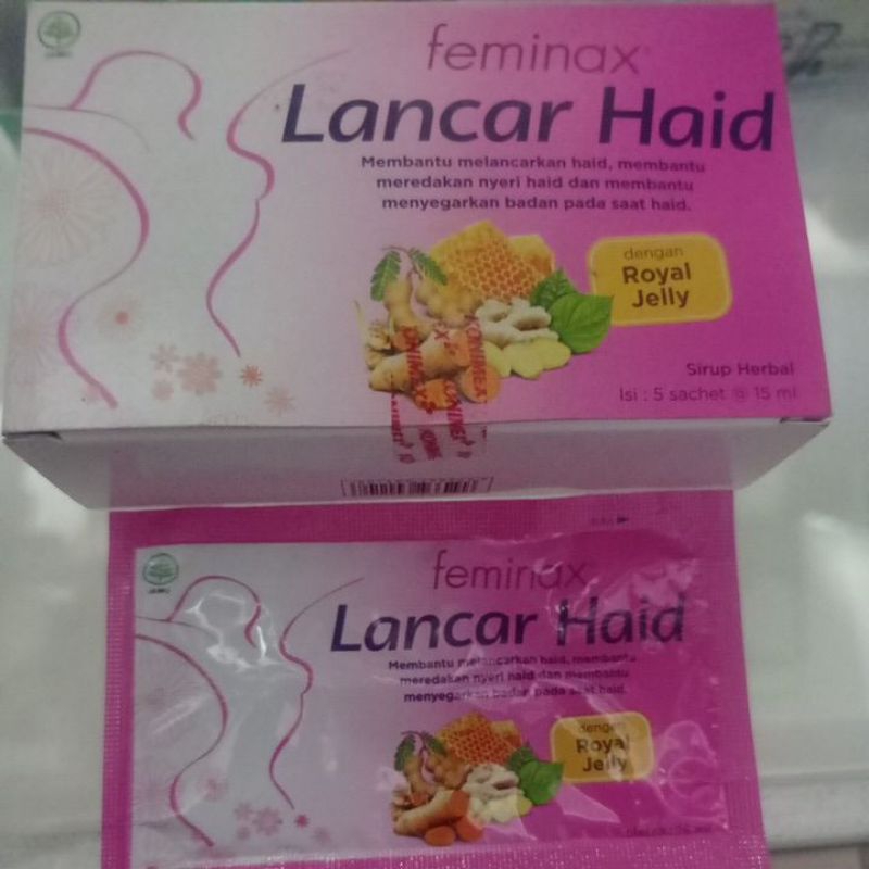 Feminax lancr haid sachet