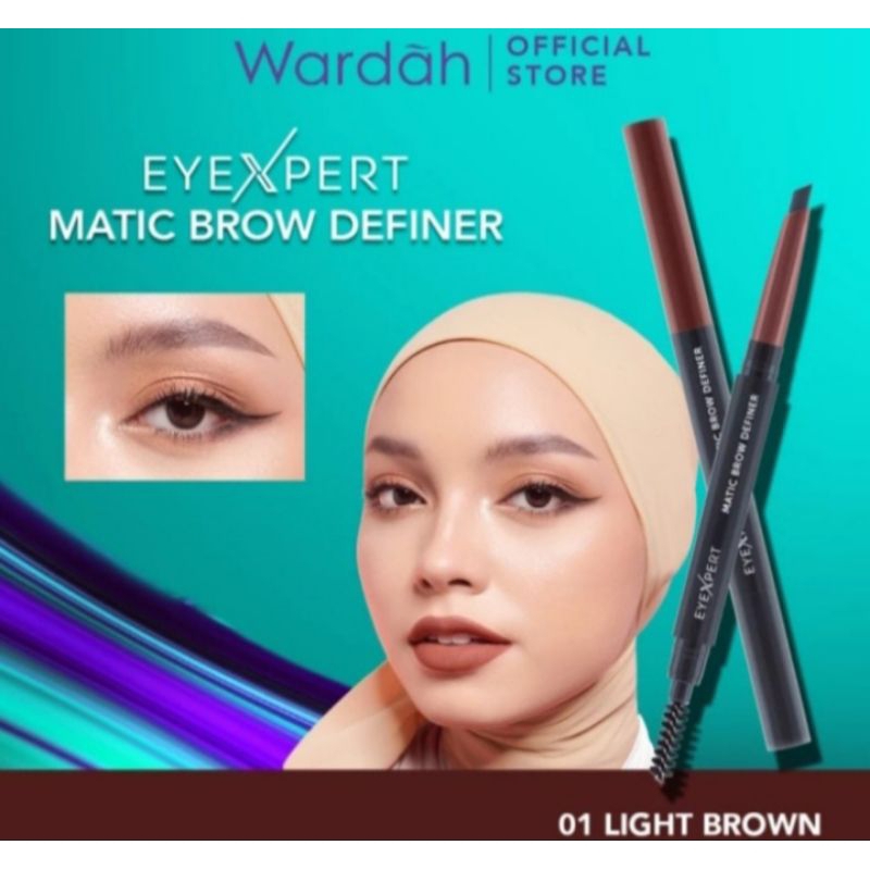 WARDAH EYEXPERT matic brow definer / Wardah pensil alis matic