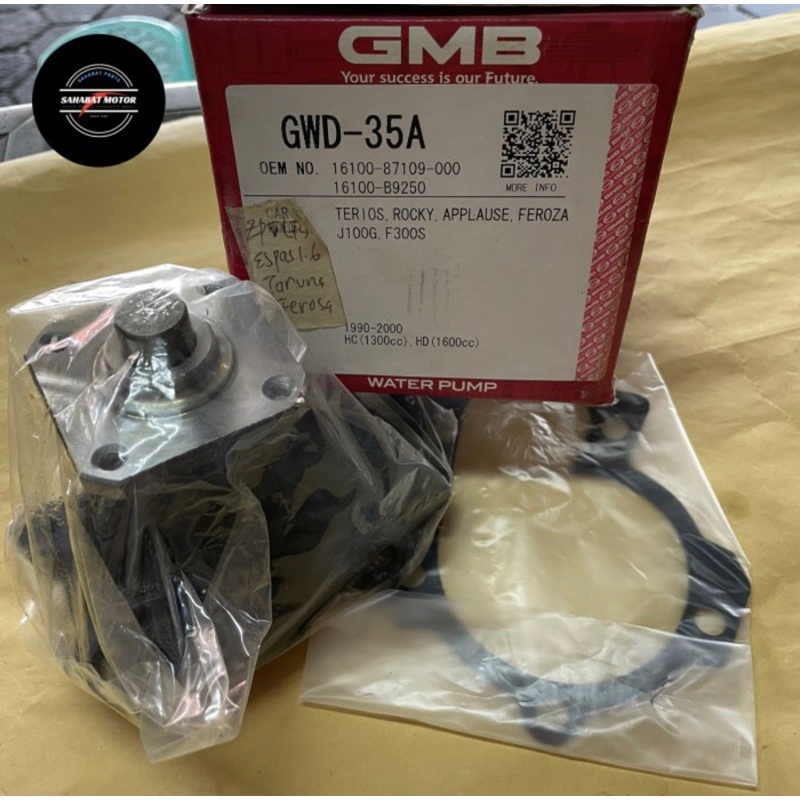 WATER PUMP ESPASS 1.6 TARUNA FEROZA POMPA AIR ESPASS 1.6 GMB ORIGINAL