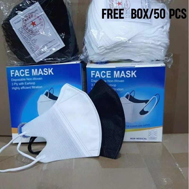 MASKER DUCKBILL 3PLY VIRAL / KN 95 5PLY EARLOOP ALKINDO SETARA SENSI