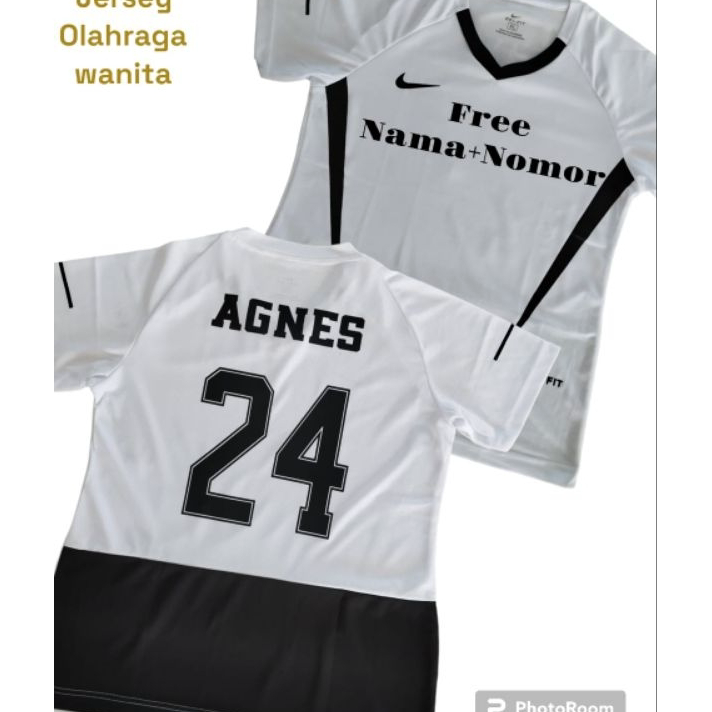 Paling Popular Pakaian Atasan Baju Jersey Jersy Kaos Olahraga Sport Bulutangkis Badminton sepak bola