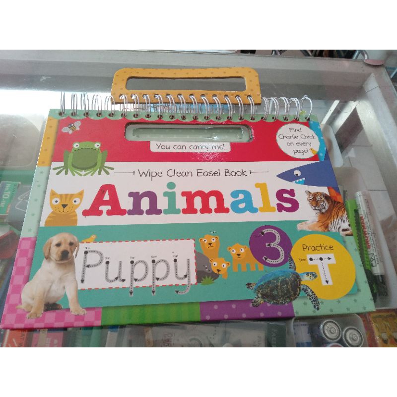 

Wipe Clean Easel Book ANIMAL