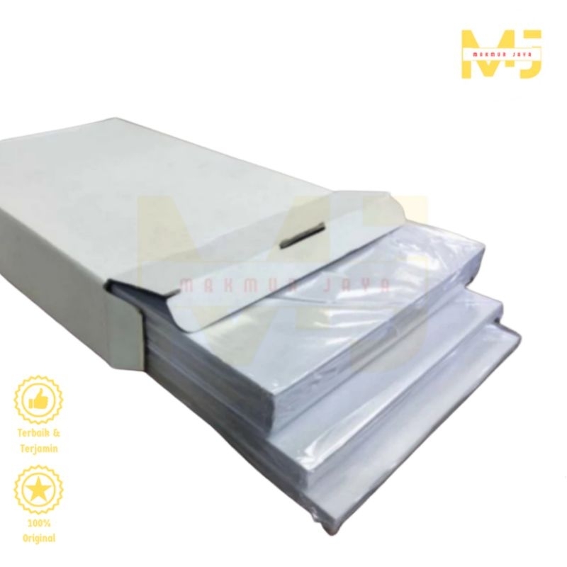 

50 Sheet Kertas PVC ID Card A4 Tebal Import Bahan PVC ID Card Kartu