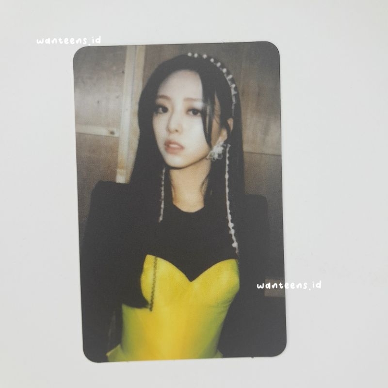 photocard pc limited guess who Yuna itzy