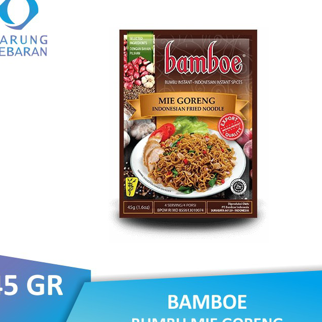 

Ready stock Bamboe Bumbu Mie Goreng