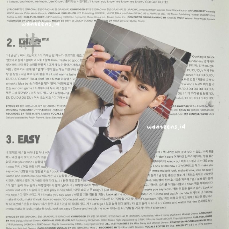 pc photocard memcop felix go live stray kids