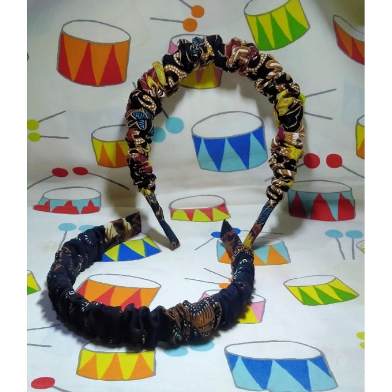 bando scrunchie batik