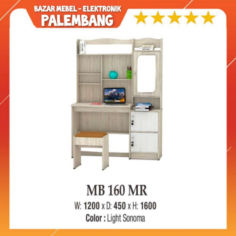 Meja Belajar Anak MB 160 MR - Cream