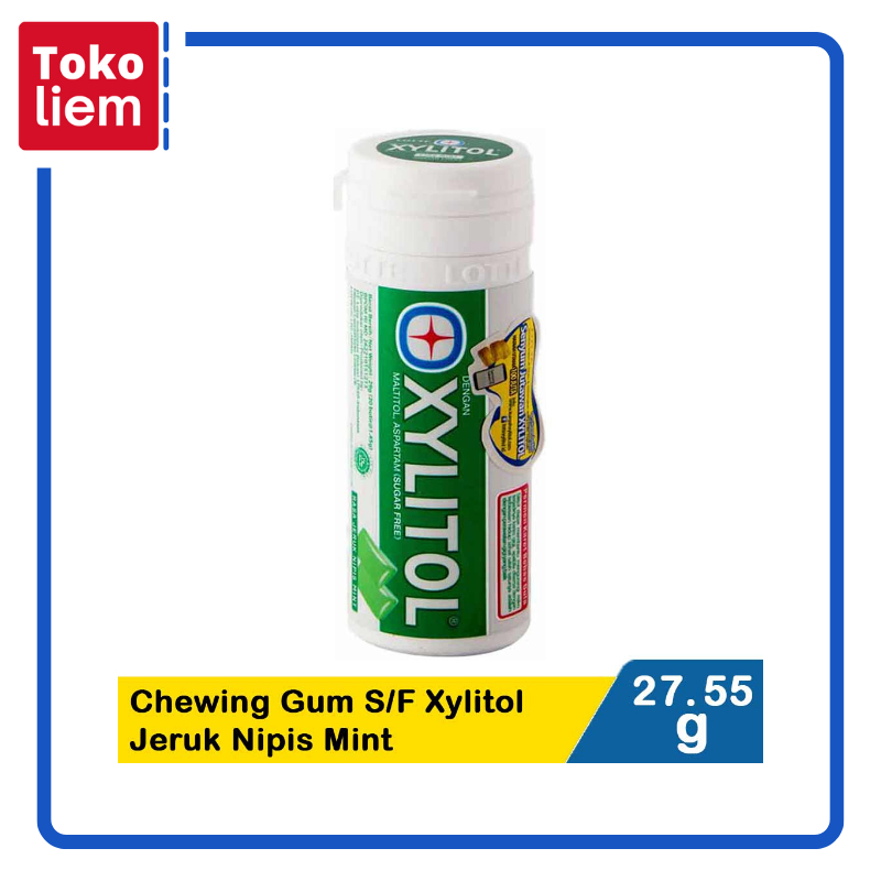 

Lotte Chewing Gum Sugar Free Xylitol Jeruk Nipis Mint 27.55G