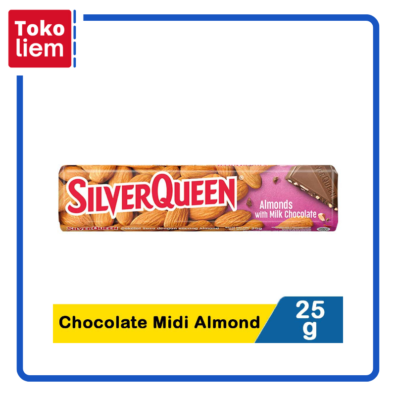 

Silver Queen Chocolate Midi Almond 25G