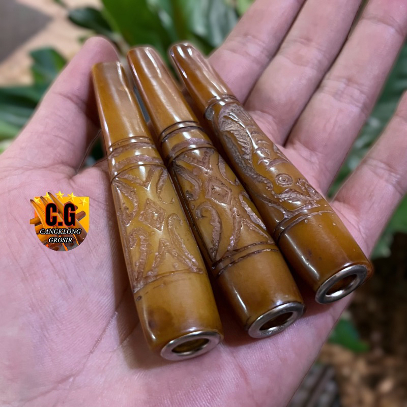 ONCE PIPA CANGKLOG MODEL SARI GADING UKIRAN PREMIUM