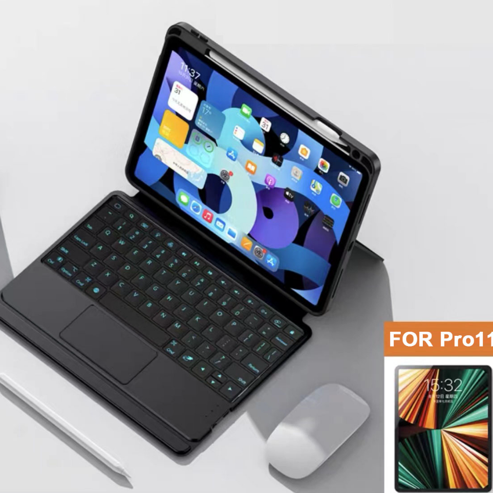 Produk Keren 2023 Baru Keyboard case tablet 10.1” / Sarung tablet 10.1 inch / Case keyboard tablet universal