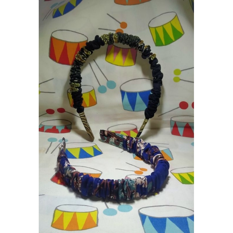 Bando Scrunchie batik