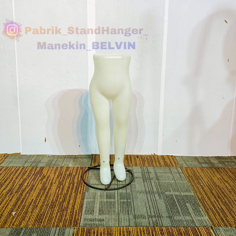 Manekin Celana Anak Plastik | Patung Kaki Anak Bening | Patung Manekin Celana | Manekin Kaki Anak 3 