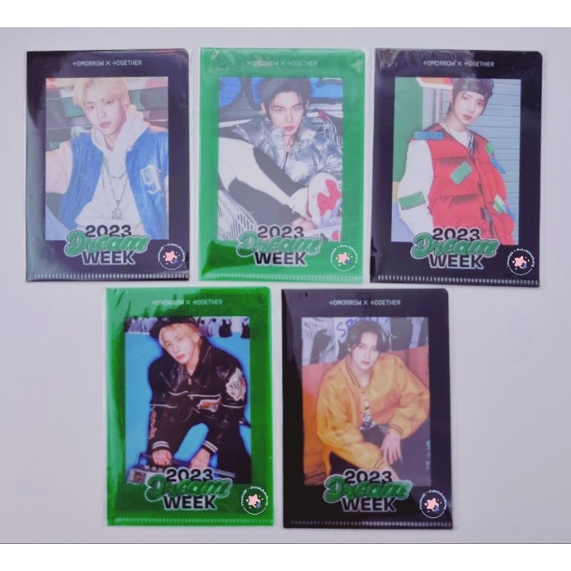 [Sealed] TXT 2023 Dream Week Kit MPC L-Holder Mini Photo Card Photocard Soobin Yeonjun Beomgyu Taehy