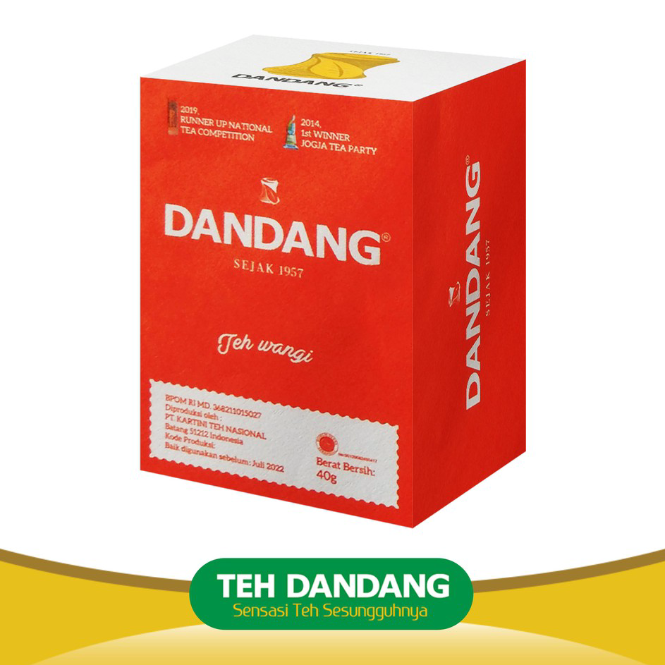

VTTP2959 Teh Dandang Merah 40gr - Teh Tubruk - 1 Slop isi 10 Box 40gr