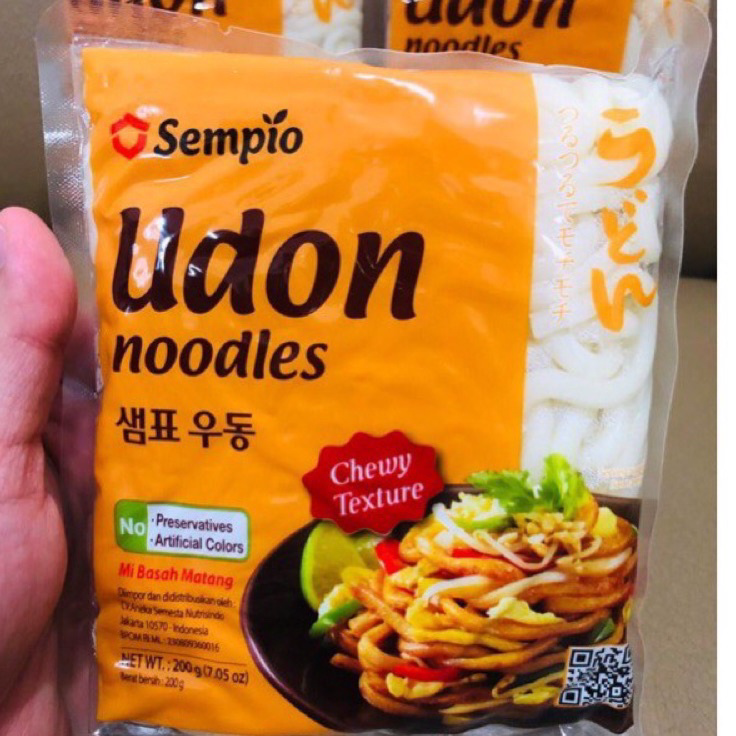 

Model Baru Sempio Fresh Udon Noodle / Mie Tebal / Mie Udon Instant 200 GR Korea Stok Banyak