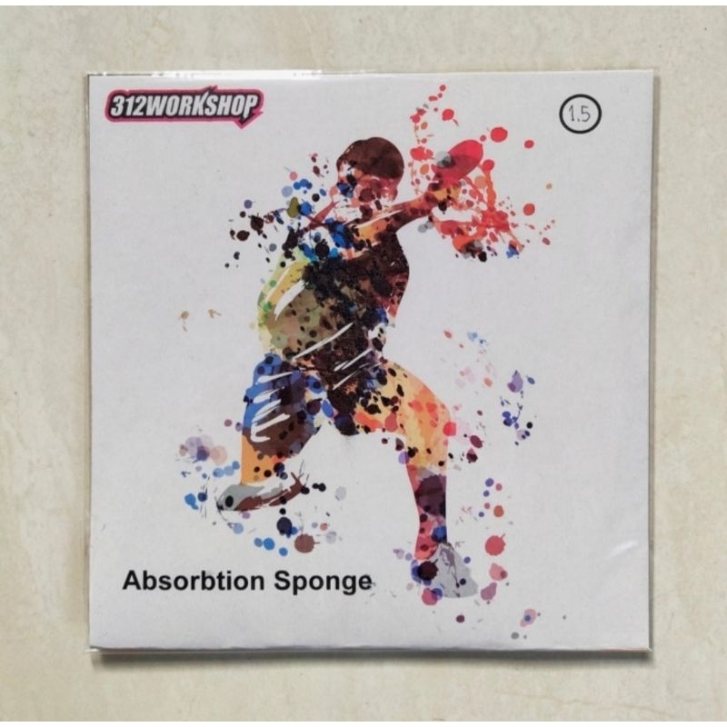 Sponge Spon, Karet, bet Tenis Meja - Pingpong, Rubber, Spon Redam, Pelan, Slow, Bintik, Tipis, Racun