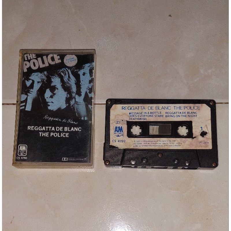 kaset barat original THE POLICE-Reggatta De Blanc