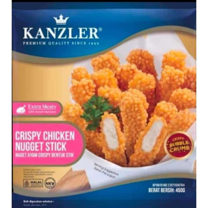 

KANZLER Crispy Chicken Nugget Stick 450gr