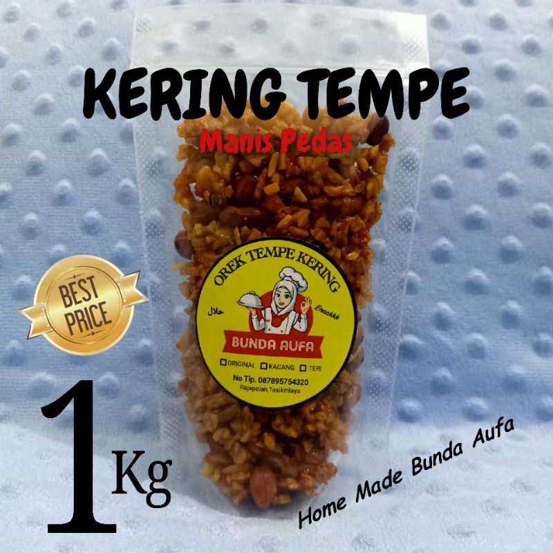 

KERING TEMPE / OREK TEMPE 1 KG BUNDA AUFA