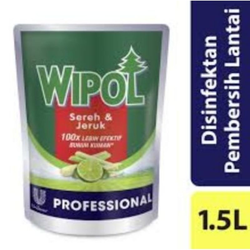 Wipol Karbol Cemara profesional 1500ml