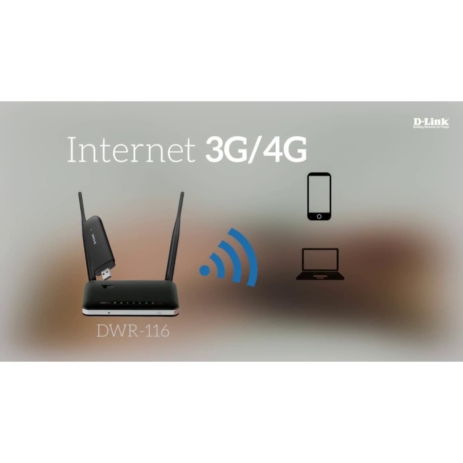 D-Link DWR-116 3G / 4G N300 Wireless WiFi Router / DLINK DWR116