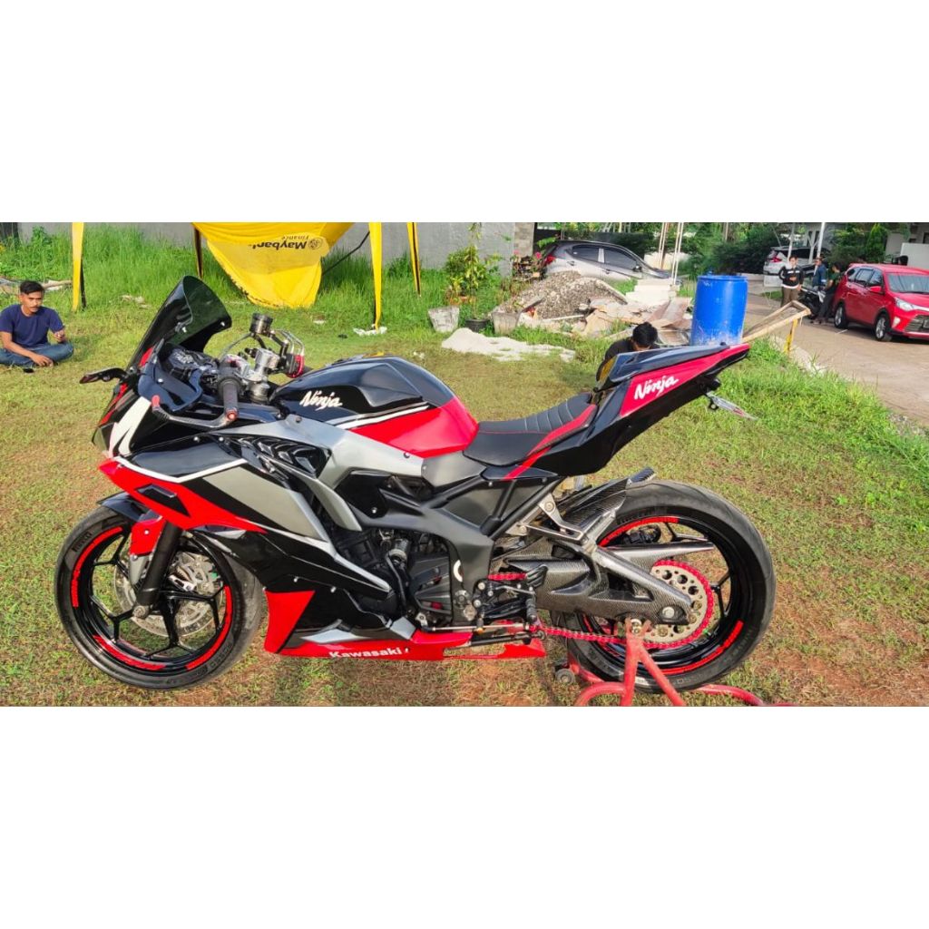 FULL BODY FULL FAIRING ZX25 HASIL CUSTOM UNTUK NINJA 25OFI NINJA MONO NINJA KARBU