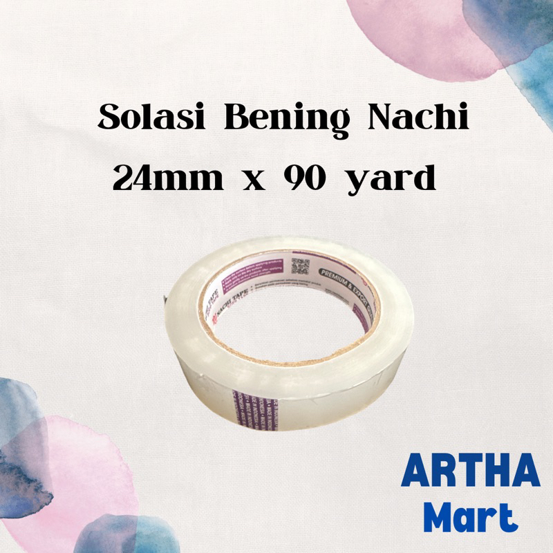 

NACHI - Solasi OPP Bening 1 inch 24mm x 90yard - Rol