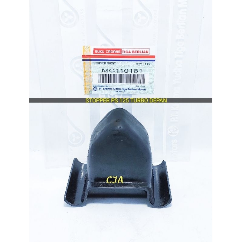 STOPPER FRONT/KARET BANTALAN TAHANAN PER DEPAN PS 125T ENGKEL/PS CANTER ENGKEL(PENDEK)