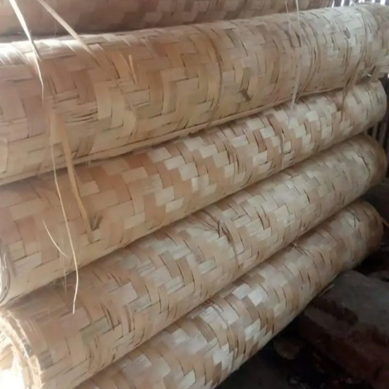 bilik bambu ati, anyaman gedek bambu PXL 3x2 m