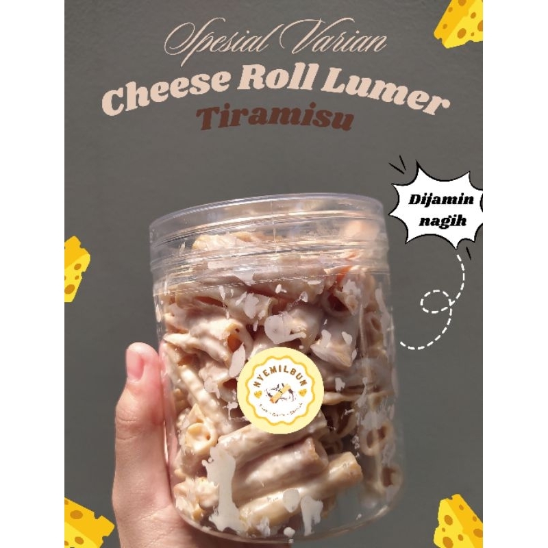 

cheese roll lumer nyemilbun (Tiramisu)