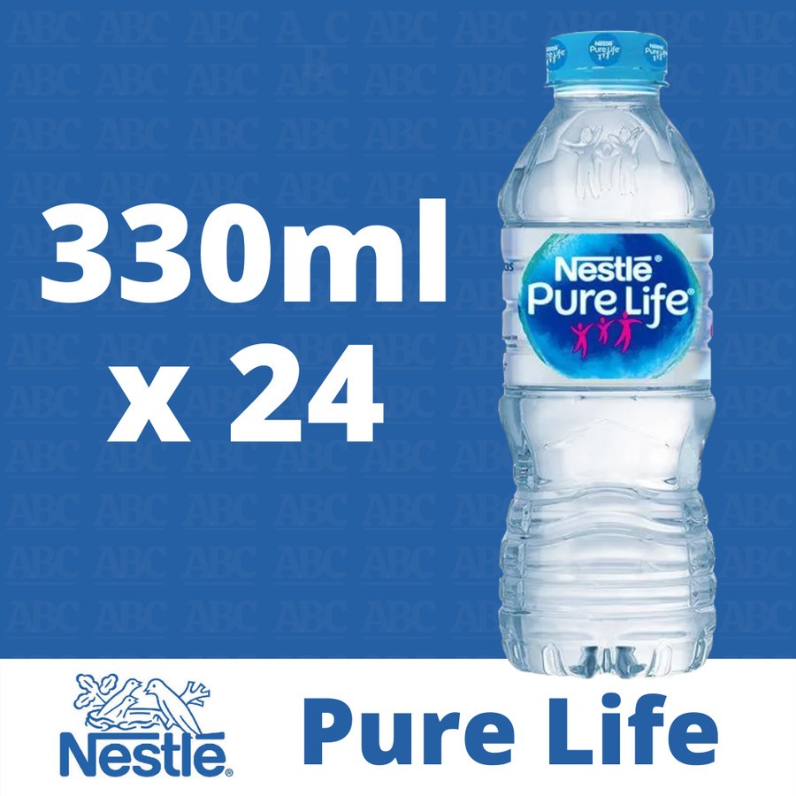 

Nestle Pure Life | 330ml x 24 | Botol Kecil | Air Minum | Air Mineral