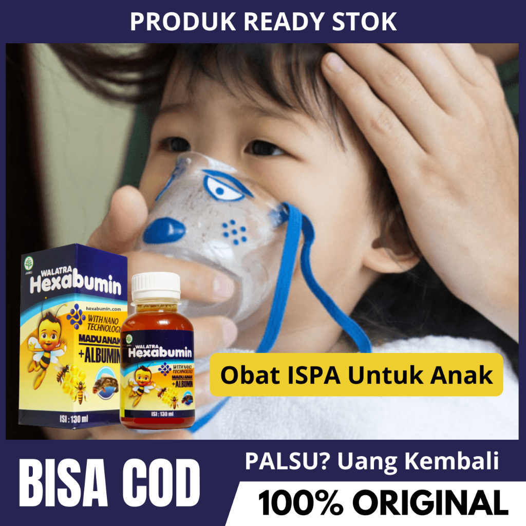 Walatra Hexabumin Obat Ispa Anak Sesak Nafas Anak Asma Batuk TBC Bronkitis