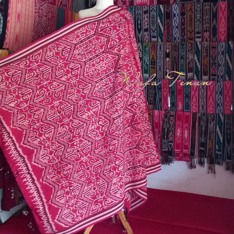 Jual Blanket Tenun Dayak Kalimantan Kain Tenun Blanket Motif Dayak