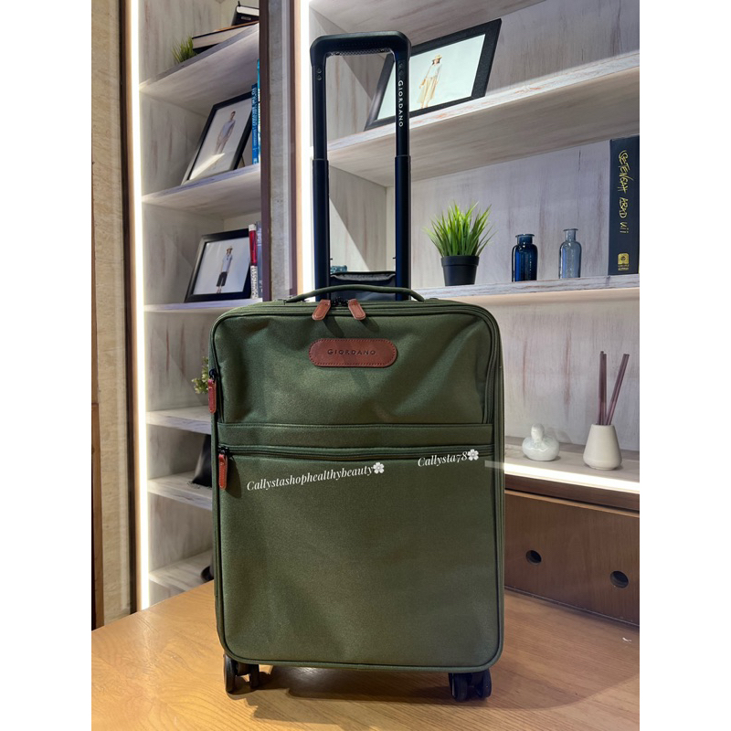 Giordano Suitcase Giordano Travel Bag Signature Green Tas Koper Waterproof New Sale from 1.999k