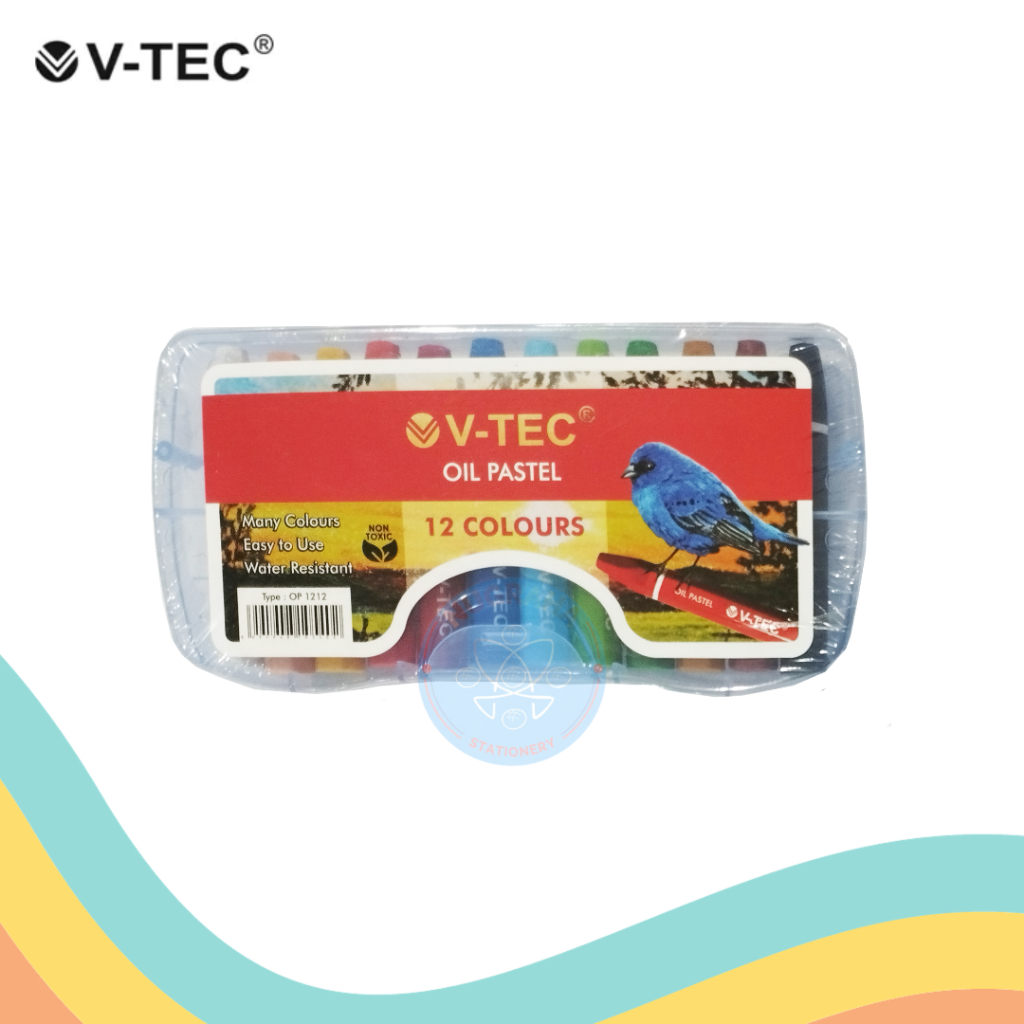 

PASTEL 12 WARNA V-TEC OP-1212 (1 PCS)