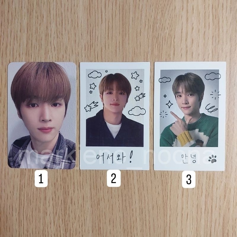 PHOTOCARD SUNGCHAN NCT HOME OFFICIAL