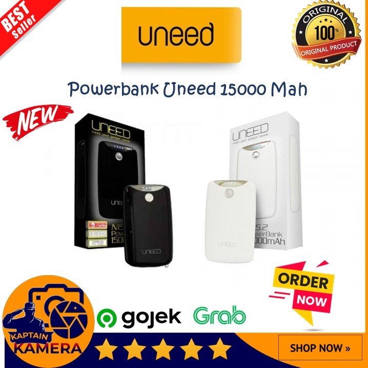 Powerbank Uneed 15000 Mah --- PROMO